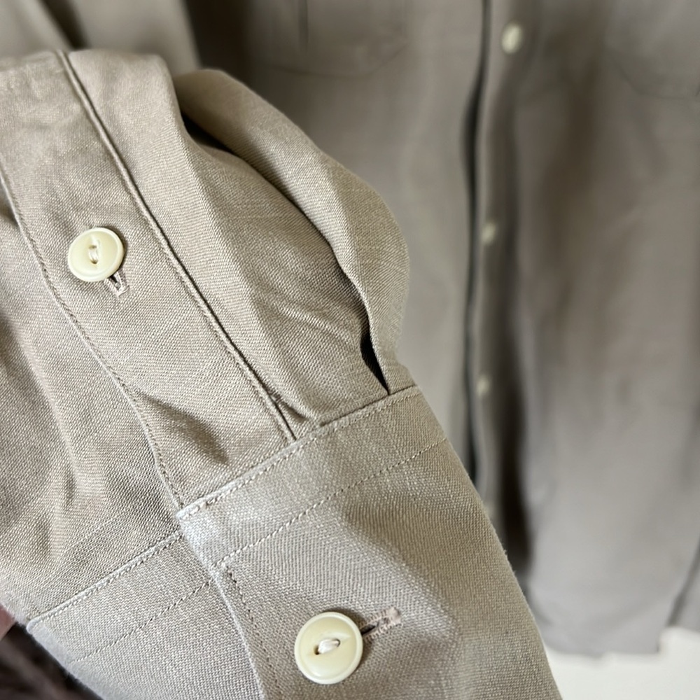 Frame khaki military over shirt - Picture 4 of 8